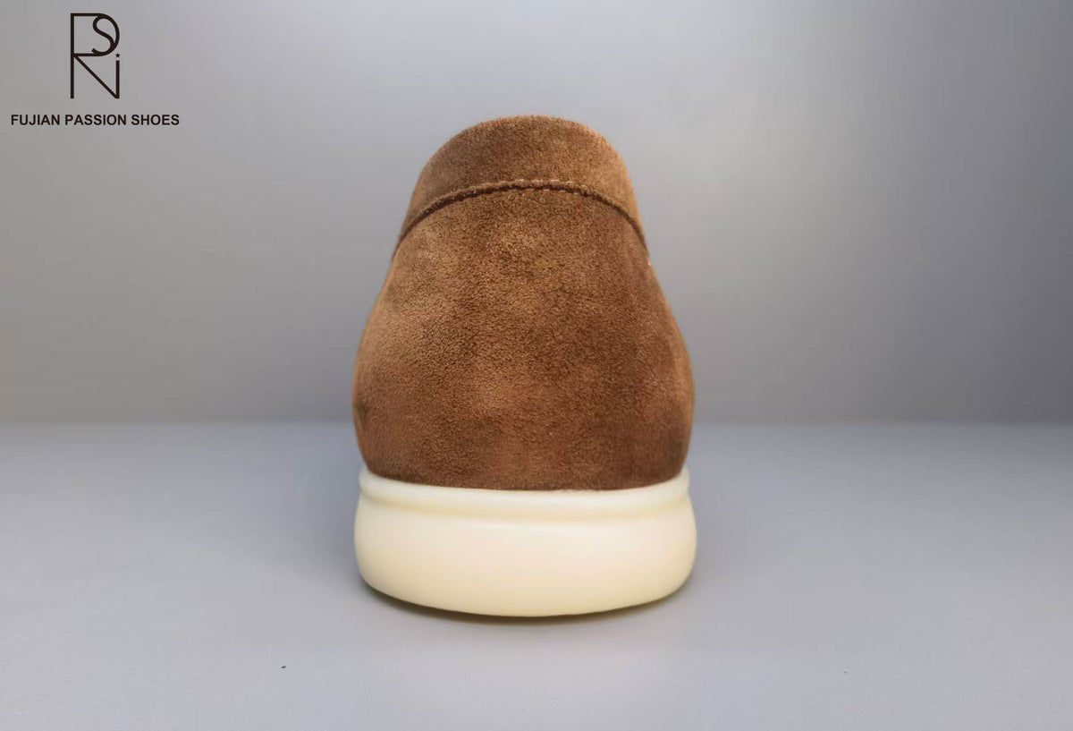 Classic Suede Low Loafers