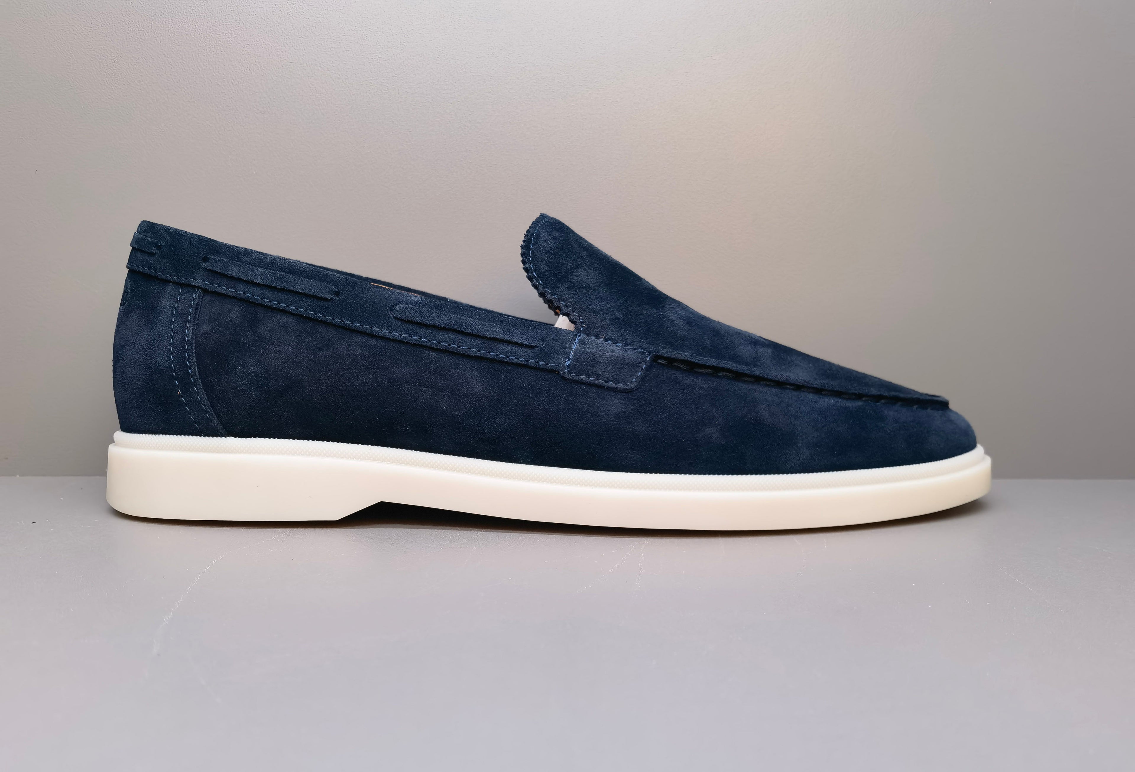 Classic Suede Low Loafers
