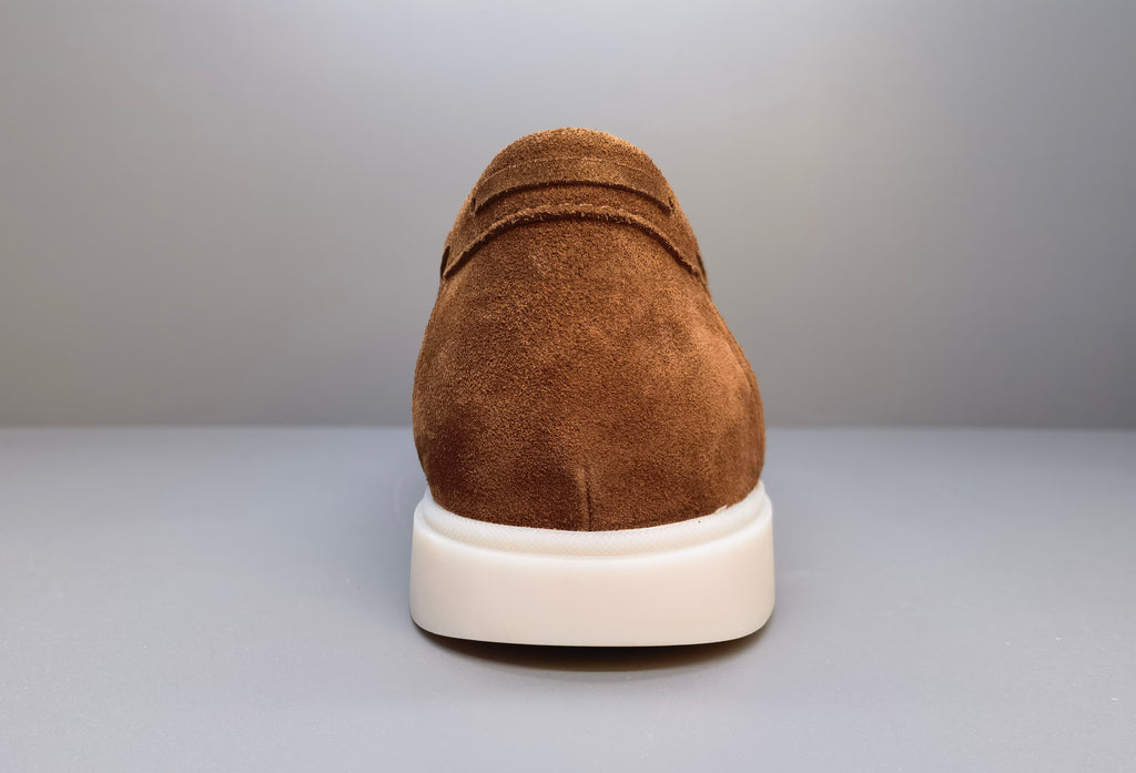 Classic Suede Low Loafers