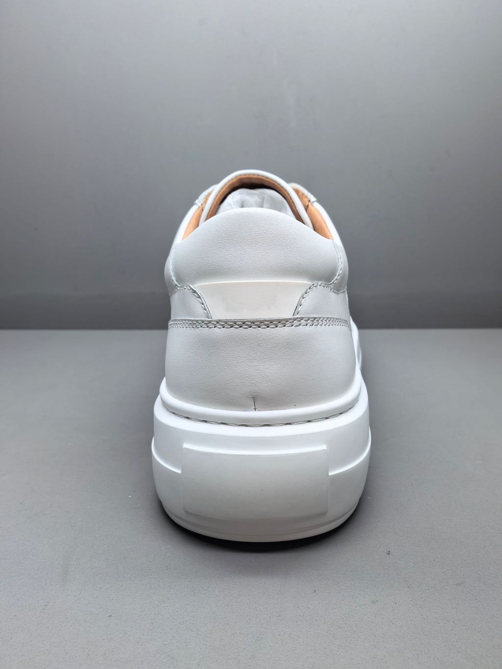 White Leather Sneakers
