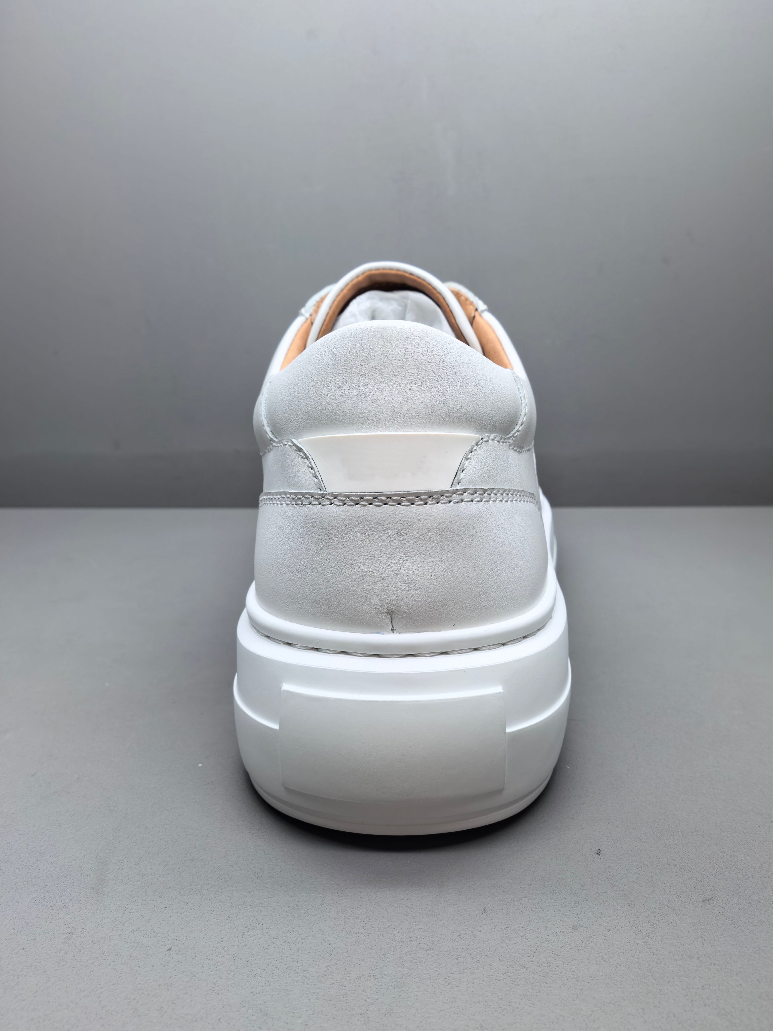 White Leather Sneakers
