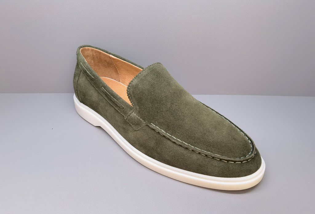 Classic Suede Low Loafers