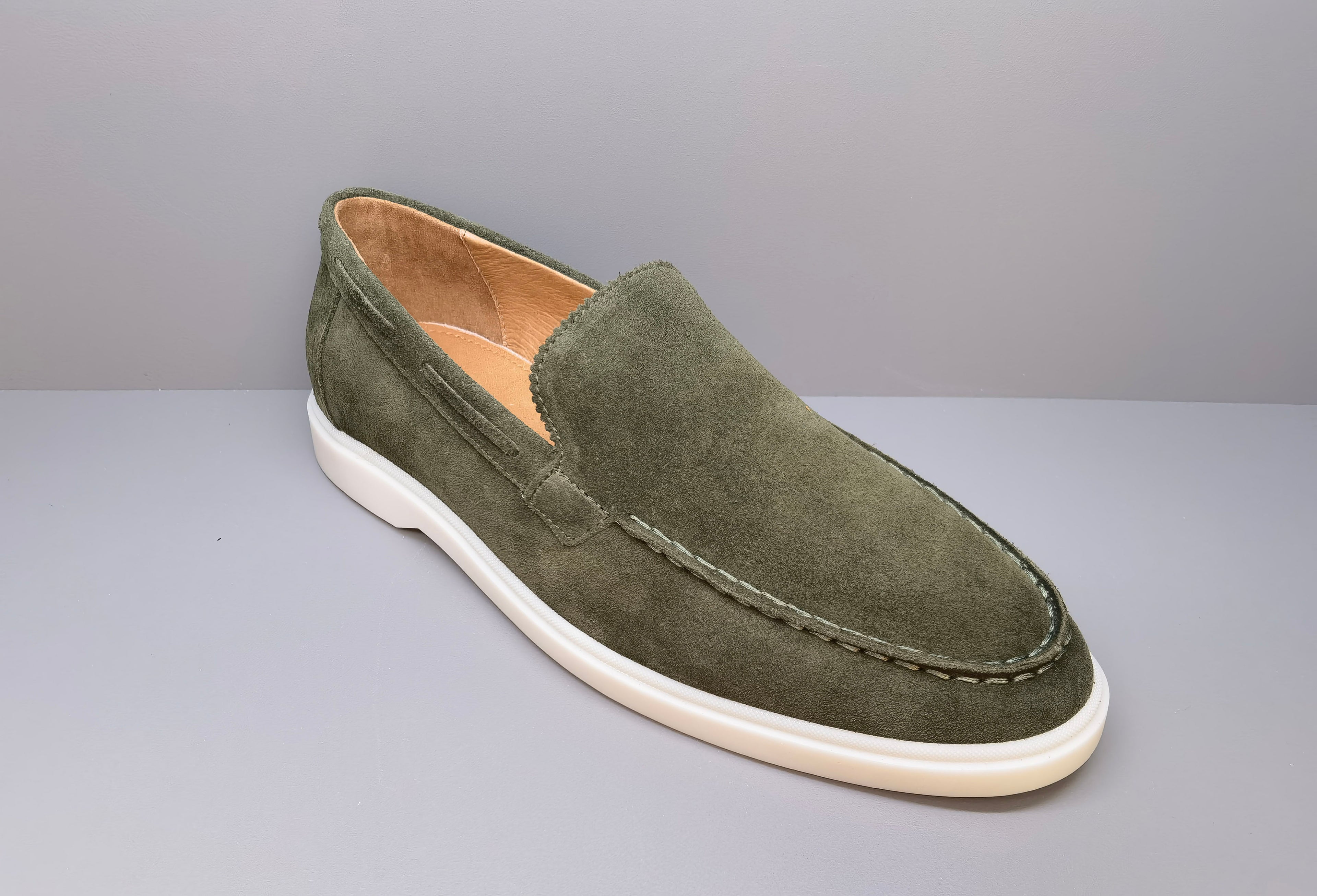 Classic Suede Low Loafers