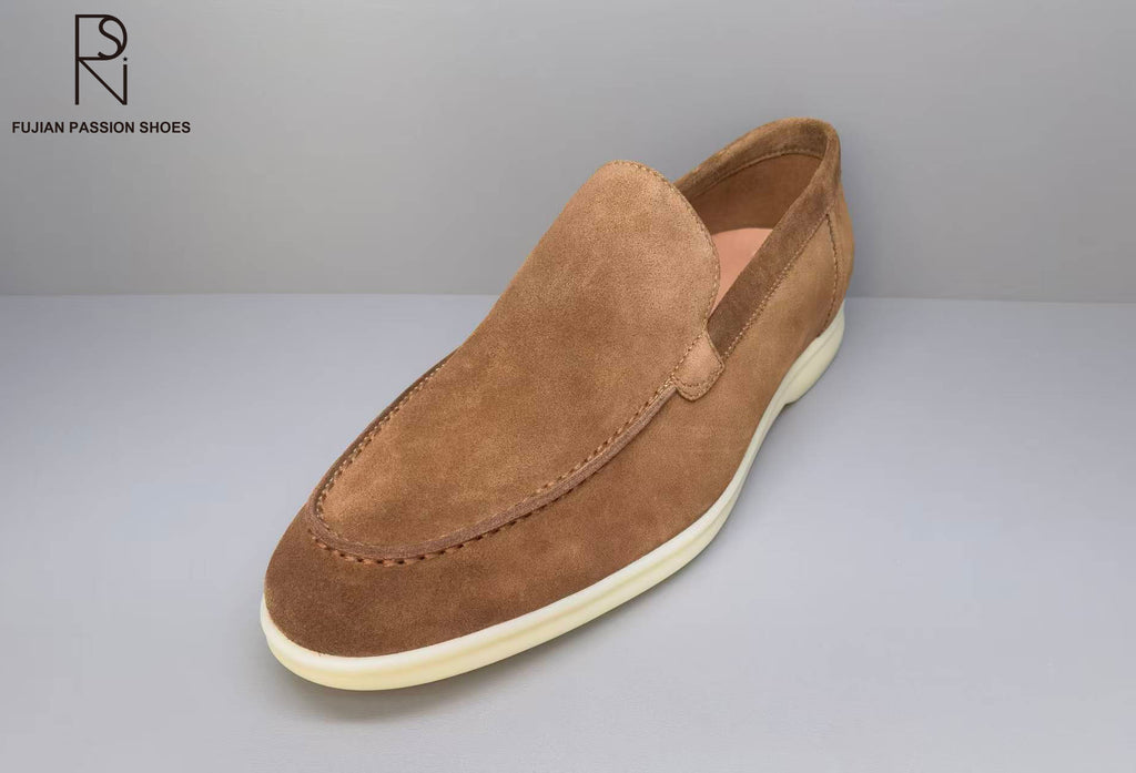 Classic Suede Low Loafers