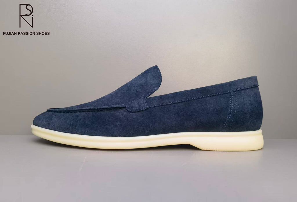 Classic Suede Low Loafers