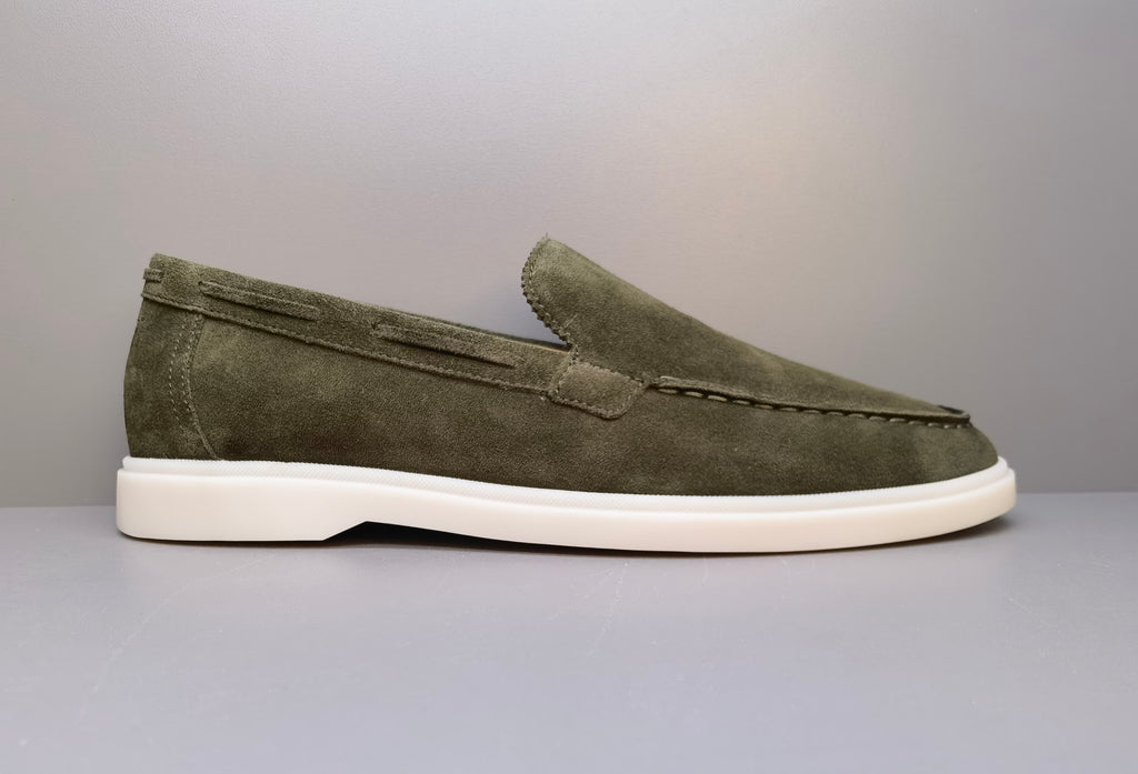 Classic Suede Low Loafers