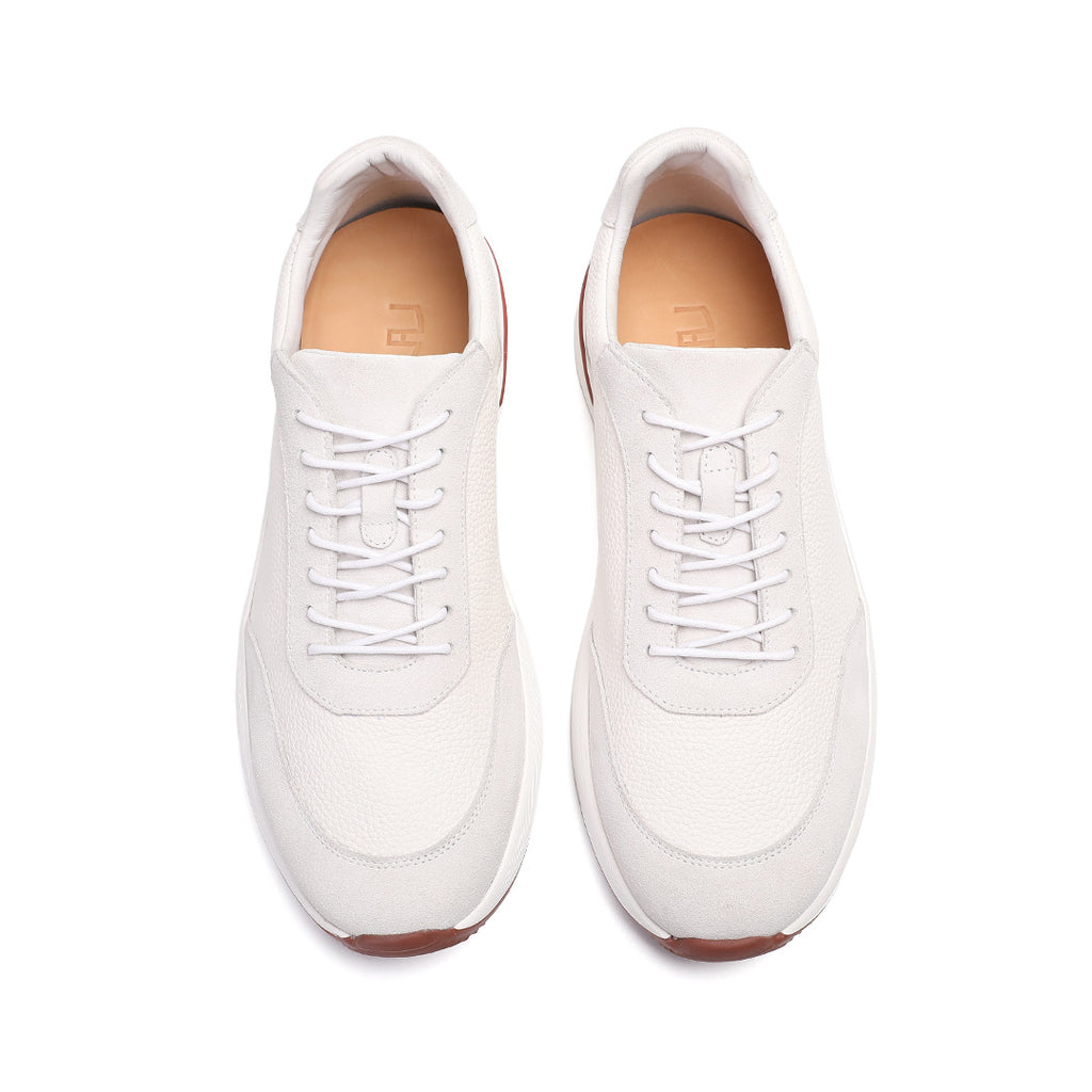 2026 Spring and Summer New British Style Versatile Men's Leather Business Casual Shoes Japanese Sports Trend Sneakers