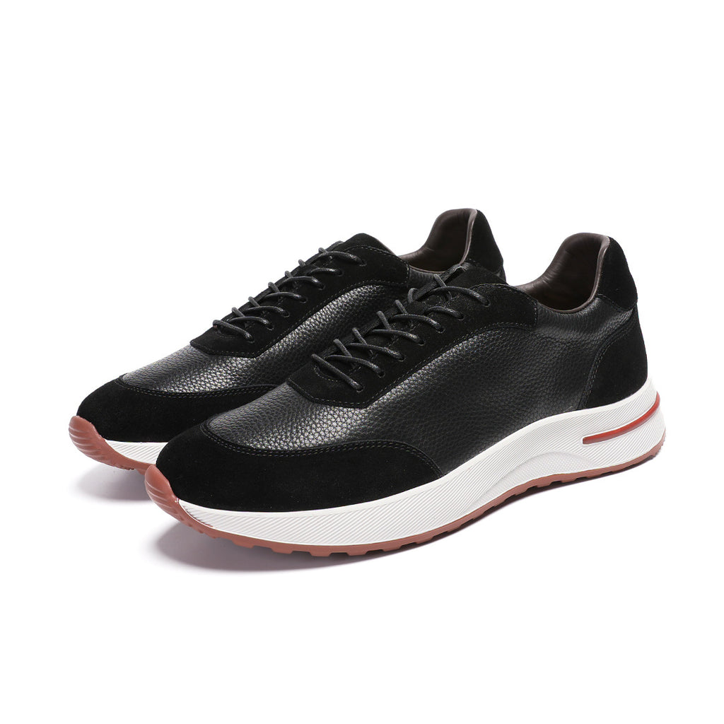 2026 Spring and Summer New British Style Versatile Men's Leather Business Casual Shoes Japanese Sports Trend Sneakers