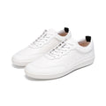 2026 Spring and Summer White Shoes Trendy Men's Leather Lightweight Flat Bottom Comfortable Casual Design Outdoor Sports Board Sneakers