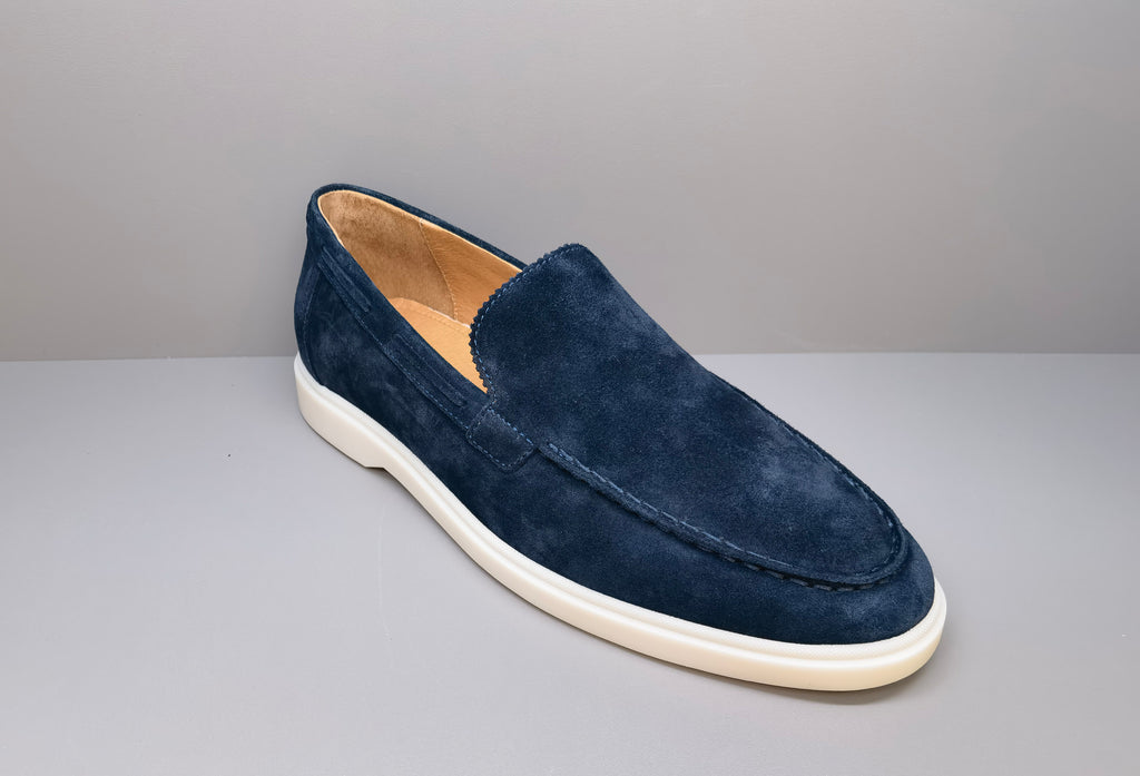 Classic Suede Low Loafers