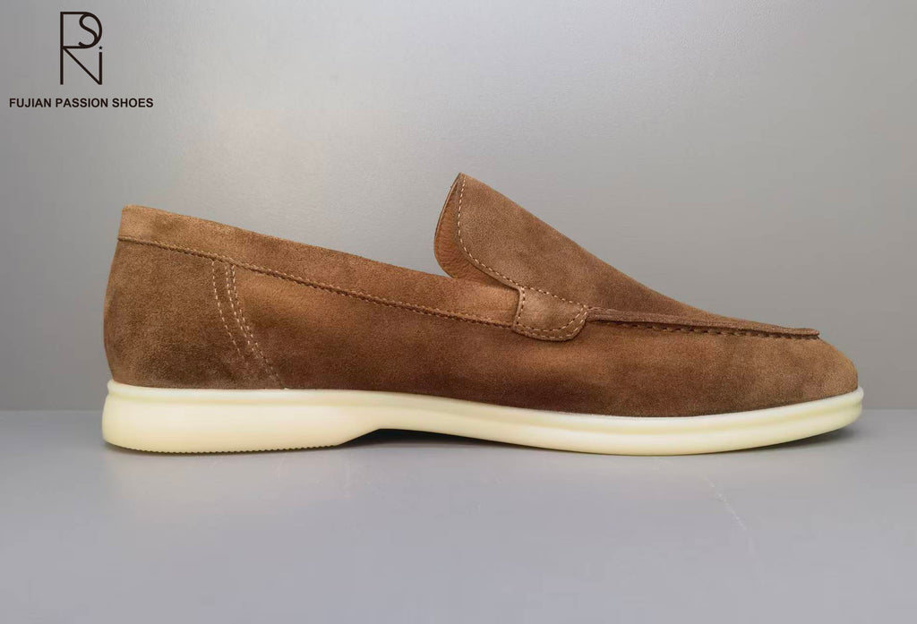 Classic Suede Low Loafers