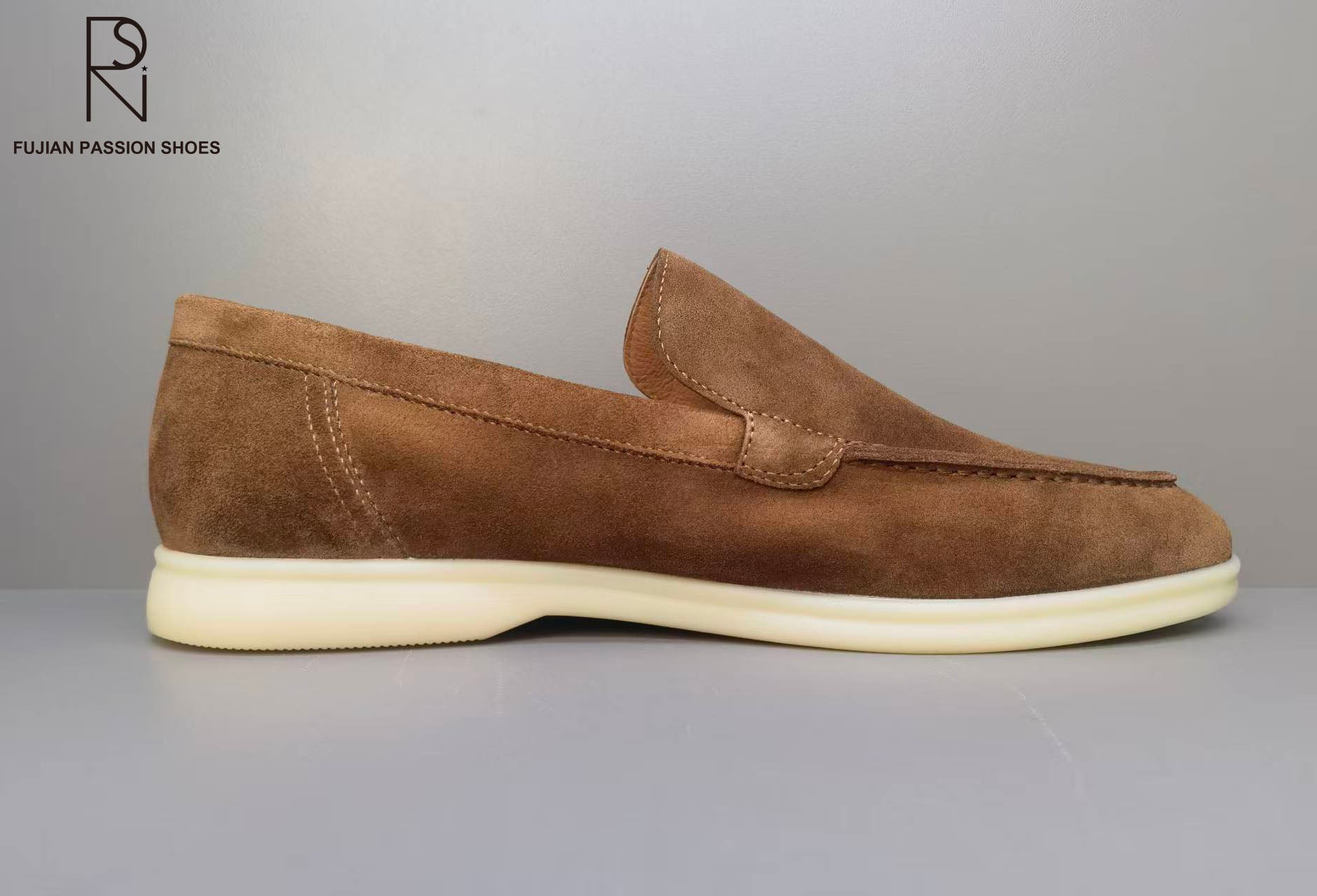 Classic Suede Low Loafers