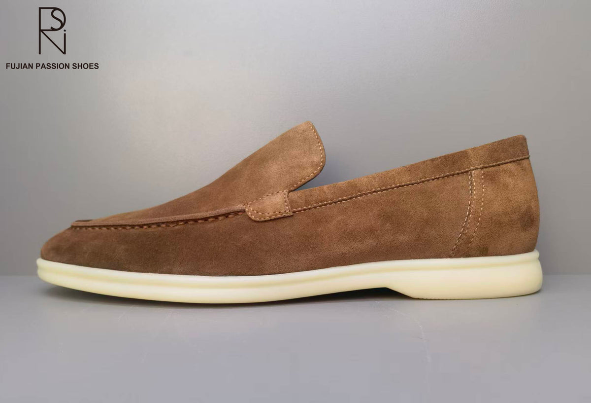 Classic Suede Low Loafers